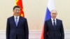 Președintele Chinei, Xi Jinping, alături de omologul său rus, Vladimir Putin, la summitul din Uzbekistan, septembrie 2022.
