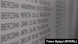 Imena ubijene dece tokom rata na Kosovu