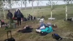 Оренбургда ай талаада калган мигранттар