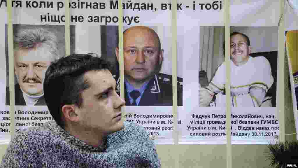 Василь Панченко, 28 років, архітектор, Київ: &laquo;Нас побили не як приватних осіб чи окрему групу людей, а як представників тієї частини суспільства України, яка відстоює свободу та право на гідне життя для своєї країни. Тож я не маю права вибачити &laquo;беркутів&raquo; чи забути про це, навіть якби й хотів. Домагатися їх покарання &ndash; мій обов'язок перед тисячами людей, що вийшли після нас на Майдан&raquo;.