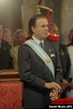 کارلوس منعم، رئیس‌جمهور اسبق آرژانتین