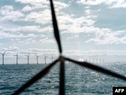 Мидделгрундендеги жел тегирмендер. Дания. 2001-жыл.