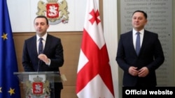 Ираклий Гарибашвили и Вахтанг Гомелаури