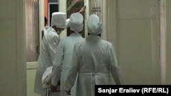 Өзгөн райондук ооруканасынын төрөт бөлүмү.