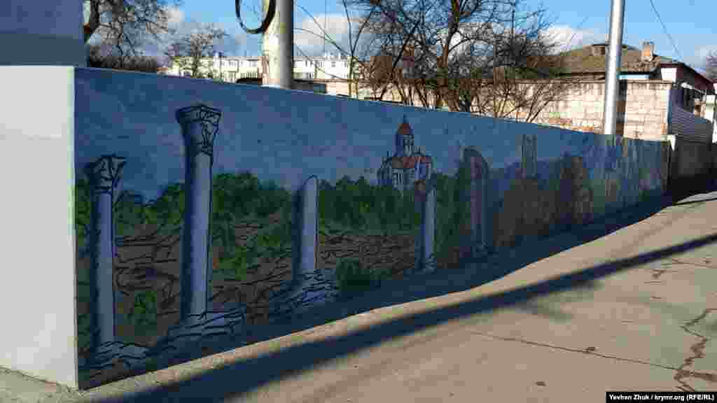 Рисунок Артема Линькова &laquo;Владимирский собор в Херсонесе&raquo;