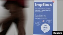 Пункт за вакцинирање против ковид_19 во Виена, 14.11.2021.