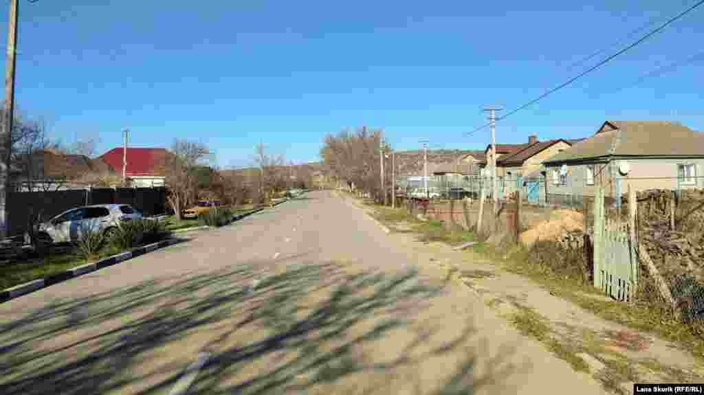 Центральна вулиця Куйбишева проходить через усе село