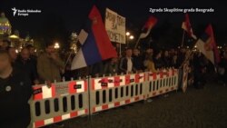 Protest '1 od 5 miliona' do Skupštine Beograda