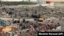 Илустрација, локацијата каде што се урна украинскиот патнички авион 