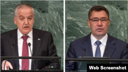 Сироджиддин Мухриддин и Садыр Жапаров