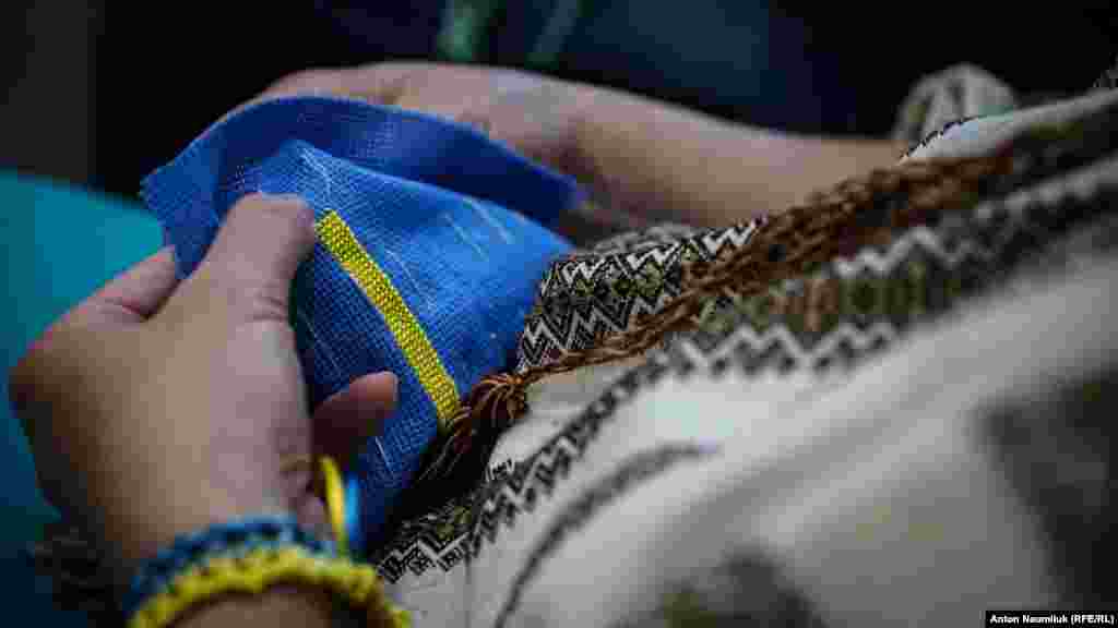 Ukrain medeniyet merkeziniñ faaliyetçileri «Qırım birdemligi»niñ oturışuvında