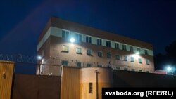 Ізалятар часовага ўтрыманьня на завулку Акрэсьціна ў Менску, 2020 год