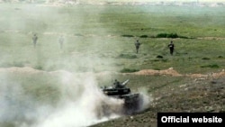 Военные учения в Нагорном Карабахе (архив)