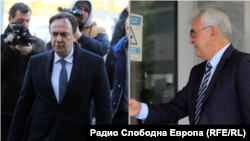 Комбо фотографија од Сашо Мијалков и Зоран Верушевски