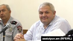 Armenia - Former Mayor Mamikon Aslanian stands trial in Vanadzor, June 10, 2022