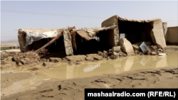 په بلوچستان کې سېلاوونو پراخ زیانونه اړولي دي - د جولای ۱۱مې انځور. 