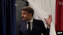 Францускиот претседател Емануел Макрон 