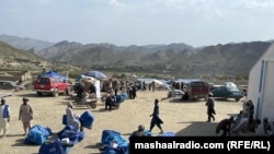 جریان کمک ها به زلزله زده ها در مناطق جنوبشرق افغانستان 