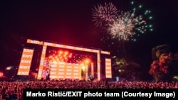 Otvaranje 22. izdanja "Exit" festivala, 7. jul 2022. 