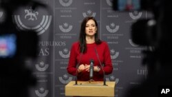 Прэмʼер-міністар Інга Ругінене, Вільня, 26 жніўня 2025 