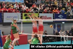 Дві українські жіночі волейбольні команди зіграють в 1/16 фіналу Кубка ЄКВ