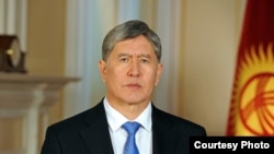 Президент Алмазбек Атамбаев