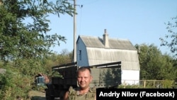 Андрій Нилов у зоні АТО, літо 2014 року