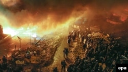 Силовики у центрі Києва, 19 лютого 2014 року