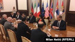 Sastanak predsednika Srbije sa ambasadorima EU i zemalja Kvinte