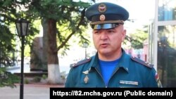 Заместитель начальника крымского главка МЧС России Игорь Скуртул