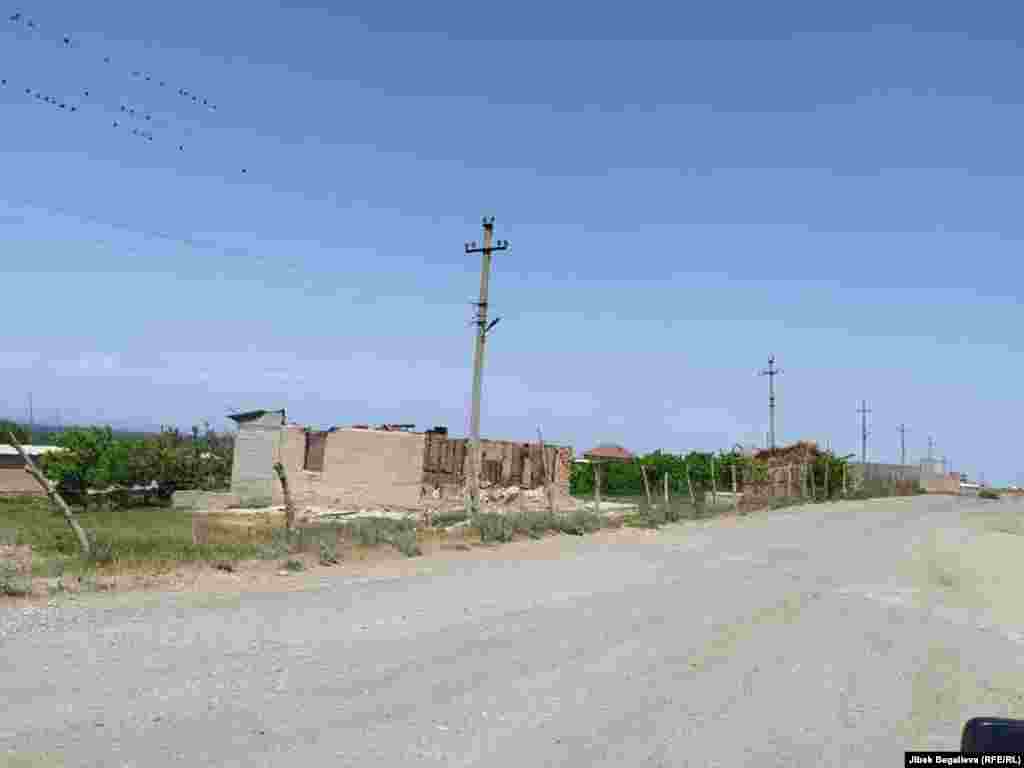 Максат айылындагы көчөлөрдүн бири.&nbsp;