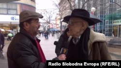 Branko Lustig u razgovoru sa Enisom Zebićem, Zagreb, siječanj 2015.