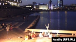 Выступление бишкекских артистов под открытым небом в Казани