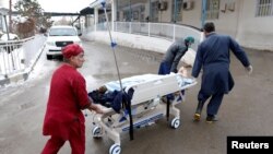 یک شفاخانه در کابل