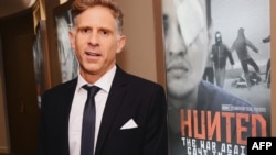 Director Ben Steele attends the New York premiere of "Hunted."