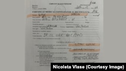 Raportul Institutului Național de Medicină Legală în cazul pacientului Marin Vlase arată cauzele decesului: „starea septică” este indicată ca prim factor.