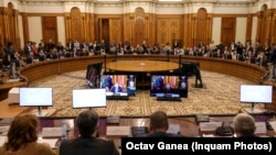 Audierea ministrilor propuși pentru ministerele Educației și Justiției în comisiile de specialitate din Parlamentul României, 23 decembrie 2024.