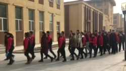 Çində uyğur türklərinin saxlandığı düşərgədən görüntülər