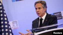 Sekretari amerikan i Shtetit, Antony Blinken. Fotografi ilustruese.