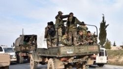 د سوریې په سراقب سیمه کې د سوريې رژیم ځواکونه