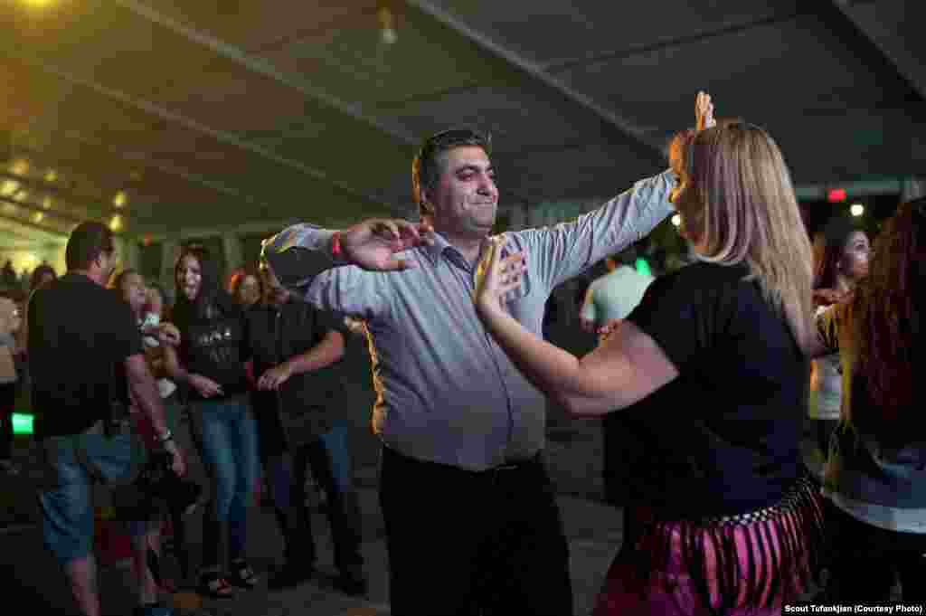 Dancing at SummerFest, an annual party organized by the Armenian Community Center in Toronto, Canada. "Toronto is a city that accepts people from all over the world and all walks of life with open arms," a local told Tufankjian. "Ever since I was little 'being Armenian' has just been a natural part of my life."&nbsp;
