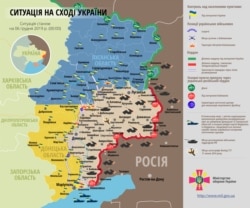 Інфографіка Міністерства оборони України. Ситуація станом на 6 грудня 2019 року