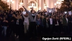 Protest u Beogradu, 4. april 2017.