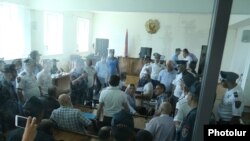 Судебное заседание по делу «Сасна црер», 28 июля 2017 г.