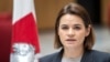 Belarusyň oppozisiýa lideri Swetlana Tihanowskaýa 