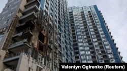 Орус армиясынын дрон чабуулунун кесепети. Киев. 25-ноябрь, 2025-жыл.