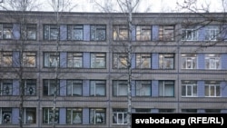 Школа ў Менску. Архіўнае фота