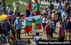 Proteste în fața Parlamentului de la Sofia în ziua dezbaterii moțiunii de cenzură