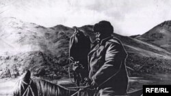 Улуу манасчы Саякбай Каралаев ат минип, куш салганды да жанындай көрчү.