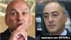 ՊԵԿ նախկին նախագահ Գագիկ Խաչատրյանը և նրա եղբորորդի Կարեն Խաչատրյանը, արխիվ